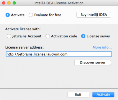phpstorm the license server address is incorrect
