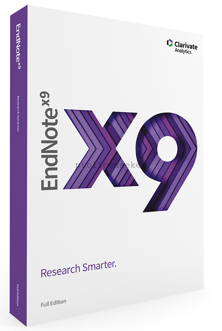 endnote x9 download crack