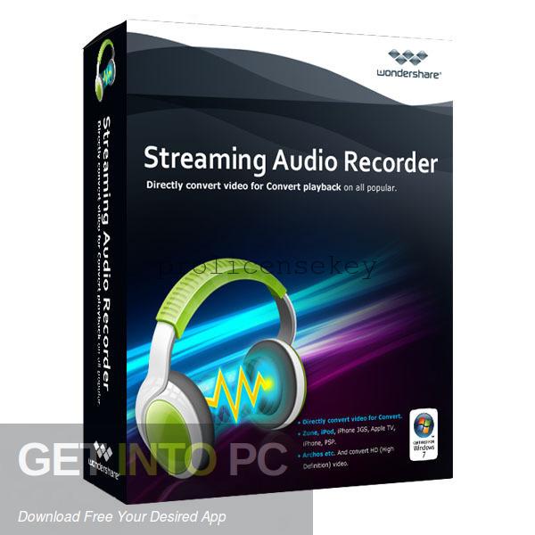 wondershare streaming audio recorder free